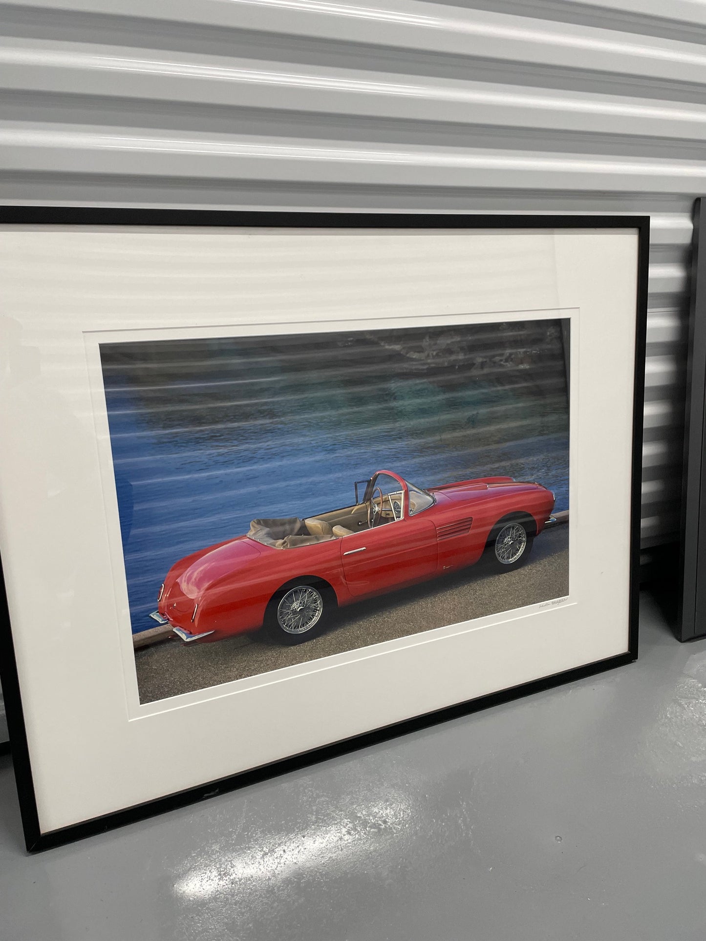 Winston Goodfellow, classic car artwork