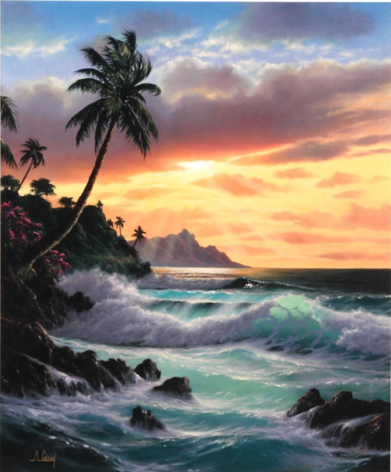 Anthony Casey, Tropical Sunrise